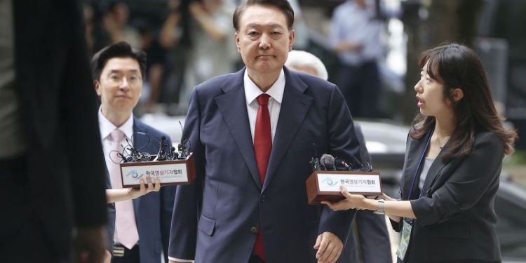 South Korea’s former President Yoon Suk Yeol back in custody over insurrection probe